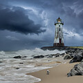 Storm on the ocean by Dave Sandt