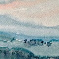 Storm Over Topanga Canyon Painting by Luisa Millicent Storm Over Topanga Canyon Painting by Luisa Millicent