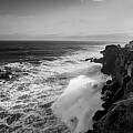 Stormy Maine Coast Panorama 9 by Frank Wilson