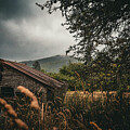 Stormy Skies Over Old Farm by Chriss Pagani