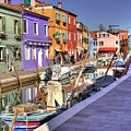 Strolling Around Burano - Venice - Italy Photograph by Paolo Signorini Strolling Around Burano - Venice - Italy Photograph by Paolo Signorini