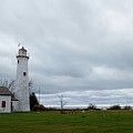 Sturgeon Point Ligthouse, Lake Huron Photograph by Rich S Sturgeon Point Ligthouse, Lake Huron Photograph by Rich S