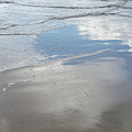 Subtle waves and reflection in the wet sand Photograph by Adriana Mueller Subtle waves and reflection in the wet sand Photograph by Adriana Mueller