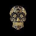 Sugar Skull Mixed Media by Nancy Ayanna Wyatt Sugar Skull Mixed Media by Nancy Ayanna Wyatt