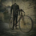 Suit Mannequin and Bicycle DAY 997 by Yo Pedro