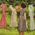 Summer Breeze Painting by Ashlee Trcka Summer Breeze Painting by Ashlee Trcka