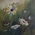 Summer is Daisies Painting by Sheila Romard Summer is Daisies Painting by Sheila Romard