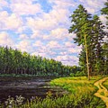 Summer landscape 4 Painting by Kastsov Summer landscape 4 Painting by Kastsov