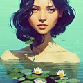 Summer Swim Digital Art by Nickleen Mosher Summer Swim Digital Art by Nickleen Mosher