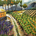 Summer Vines Painting by Roxy Rich Summer Vines Painting by Roxy Rich