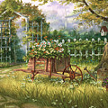 Sun Drenched Painting by Michael Humphries Sun Drenched Painting by Michael Humphries