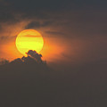 Sun popping into clouds Photograph by Andrew Lalchan Sun popping into clouds Photograph by Andrew Lalchan