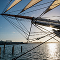 Sunburst on the Bow of the Star of India Photograph by David Levin Sunburst on the Bow of the Star of India Photograph by David Levin