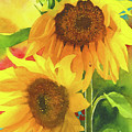 Sunflowers for Ukraine Painting by Espero Art Sunflowers for Ukraine Painting by Espero Art