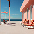 Sunlit Patio by Evie Carrier