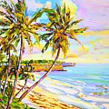 Sunny Beach. Ocean. Painting by Iryna Kastsova Sunny Beach. Ocean. Painting by Iryna Kastsova