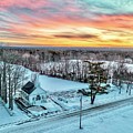 Sunrise on Salmon Falls Road Photograph by John Gisis Sunrise on Salmon Falls Road Photograph by John Gisis