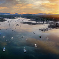 Sunrise Over Bass Harbor by Rick Berk