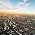 Sunrise Over Denver Colorado by Amelia Pearn