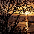 Sunrise over Llandudno pier by Christopher Rowlands Sunrise over Llandudno pier by Christopher Rowlands