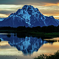 Sunset at Grand moran Photograph by Rudy Viereckl Sunset at Grand moran Photograph by Rudy Viereckl