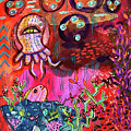 Sunset at the Bottom of the Ocean Mixed Media by Mimulux Patricia No Sunset at the Bottom of the Ocean Mixed Media by Mimulux Patricia No