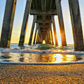 Sunset at the Pier Photograph by Go and Flow Photos Sunset at the Pier Photograph by Go and Flow Photos