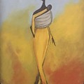 Sunset Babe Painting by Charles Young Sunset Babe Painting by Charles Young