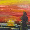 Sunset Baboon by Quintus Curtius Sunset Baboon by Quintus Curtius