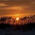 Sunset Behind the Sand Dunes Photograph by Beachtown Views Sunset Behind the Sand Dunes Photograph by Beachtown Views