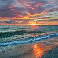 Sunset, Gulf Islands Nat'l Seashore Photograph by Tim Fitzharris Sunset, Gulf Islands Nat'l Seashore Photograph by Tim Fitzharris