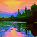 Sunset In Lotus Land Digital Art by CHAZ Daugherty