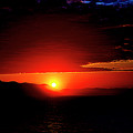 Sunset - Inside Passage Alaska Digital Art by SnapHappy Photos Sunset - Inside Passage Alaska Digital Art by SnapHappy Photos