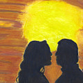 Sunset Love Painting by Ali Baucom Sunset Love Painting by Ali Baucom