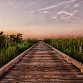 Sunset on a Long Dock at Bay Ridge Atlantic Beach North Carolina Photograph by Bob Decker Sunset on a Long Dock at Bay Ridge Atlantic Beach North Carolina Photograph by Bob Decker
