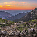 Sunset on Franconia Ridge Photograph by White Mountain Images Sunset on Franconia Ridge Photograph by White Mountain Images