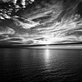 Sunset on the horizon at sea Photograph by Bernhard Schaffer Sunset on the horizon at sea Photograph by Bernhard Schaffer