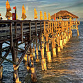 Sunset on the Pier by George Taylor