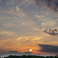 Sunset over Farm by Brian Allen