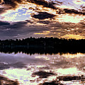 Sunset over Lake Deforest Photograph by Jim Feldman Sunset over Lake Deforest Photograph by Jim Feldman