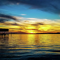 Sunset Reflection on Perdido Bay Photograph by Beachtown Views Sunset Reflection on Perdido Bay Photograph by Beachtown Views