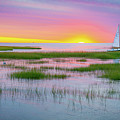 Sunset Sail Photograph by Jim Carlen
