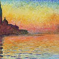 Sunset The Houses of Parliament by Claude Monet