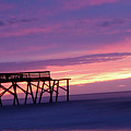 Surfside Pier Digital Art by Kathleen Illes Surfside Pier Digital Art by Kathleen Illes