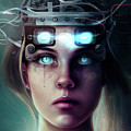 Surreal Art 15 Mind Control Woman Portrait Digital Art by Matthias Hauser Surreal Art 15 Mind Control Woman Portrait Digital Art by Matthias Hauser