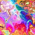 Sutari - Funky Artistic Colorful Abstract Marble Fluid Digital Art Digital Art by Sambel Pedes Sutari - Funky Artistic Colorful Abstract Marble Fluid Digital Art Digital Art by Sambel Pedes
