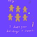 Sweet Holiday Drawing by Ashley Rice Sweet Holiday Drawing by Ashley Rice