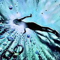 Swimmer and Bubbles Digital Art by Darren Cannell Swimmer and Bubbles Digital Art by Darren Cannell