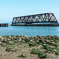 Swinomish Channel with BNSF Swing Bridge by Tom Cochran