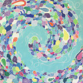 Swirling Medley Painting by Beth Ann Scott Swirling Medley Painting by Beth Ann Scott